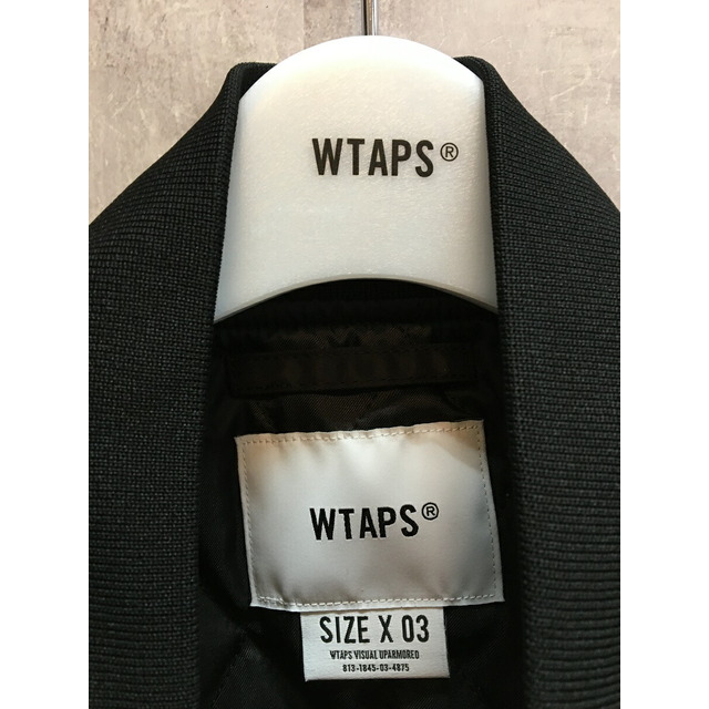 W)taps - WTAPS TEAM JACKET NYLON TWILL ダブルタップス チーム