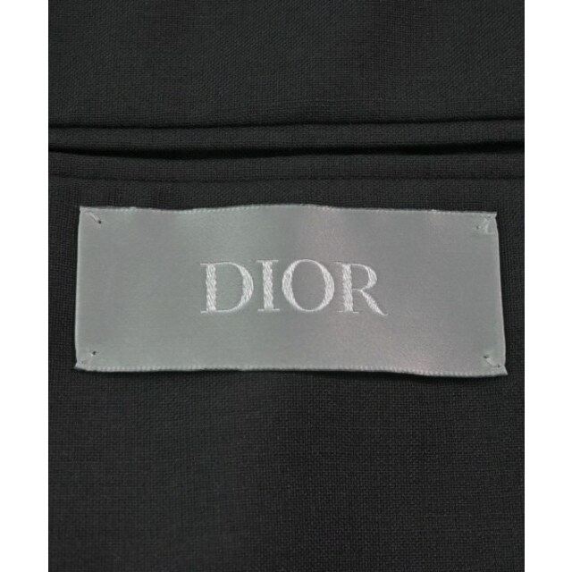 Dior Homme ディオールオム カジュアルジャケット 52(XXL位) 黒 【古着】【中古】