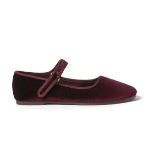 ザラ(ZARA)のZARA ベルベット バレエ フラットシューズ 36/23cm(フォーマルシューズ)