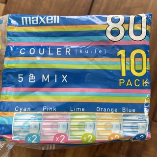 マクセル(maxell)の新品 maxell MD ミニディスク 80分×8個(その他)