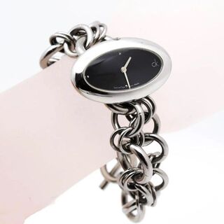 カルバンクライン(Calvin Klein)の《一点物》Calvin Klein 腕時計 ブラック ブレスウォッチ チェーン(腕時計)