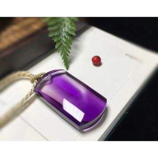 ⭐︎【天然】アメジスト ネックレス 38x22x9mm | labiela.com