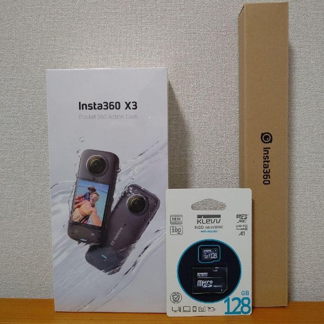 【おまけ多数】Insta360 X3