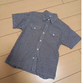 ユニクロ(UNIQLO)の美品★ユニクロ★半袖シャツ130cm(ブラウス)