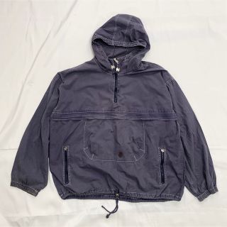 old gap アノラックパーカー コットン ナス紺 90s