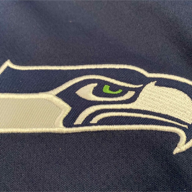 NFL トラックジャケット　ジャージ　刺繍　オーバーサイズ　seahawks 1