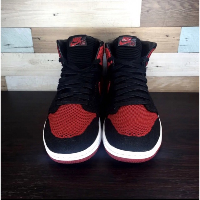 NIKE - NIKE AIR JODAN 1 RETRO HI FLYKNIT 26.5cmの通販 by USED