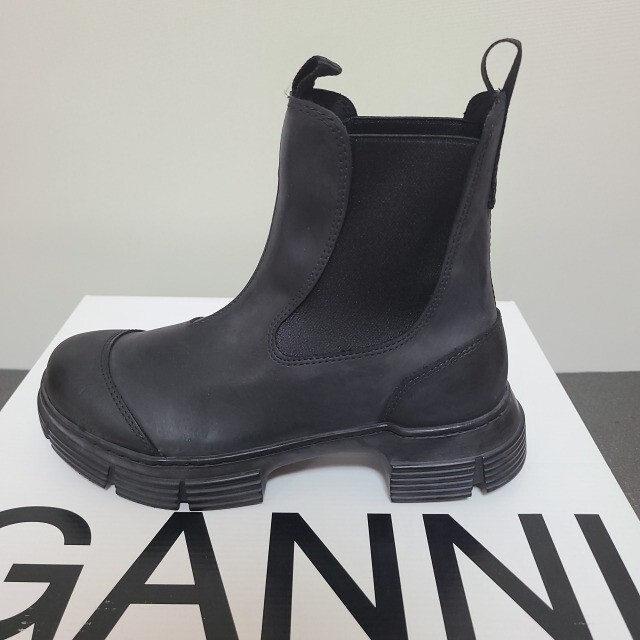 【新品】GANNI ガニー リサイクルラバー ブーツ サイズ36 4