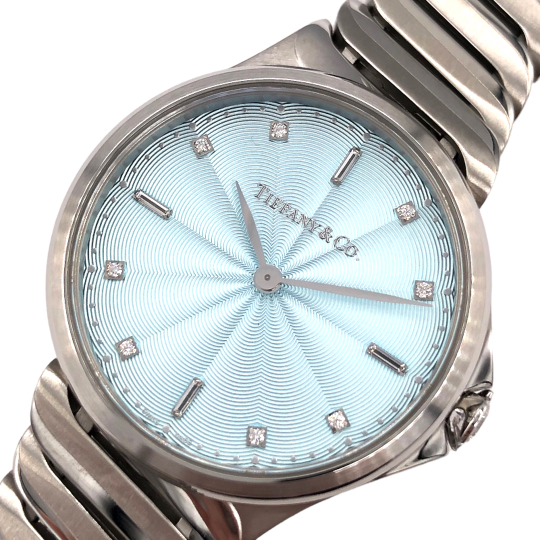 ティファニー TIFFANY＆CO メトロ2ハンド 腕時計 レディース - 腕時計