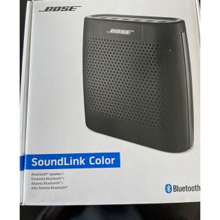 ボーズ(BOSE)のBOSE SOUNDLINK COLOR BLACK(スピーカー)