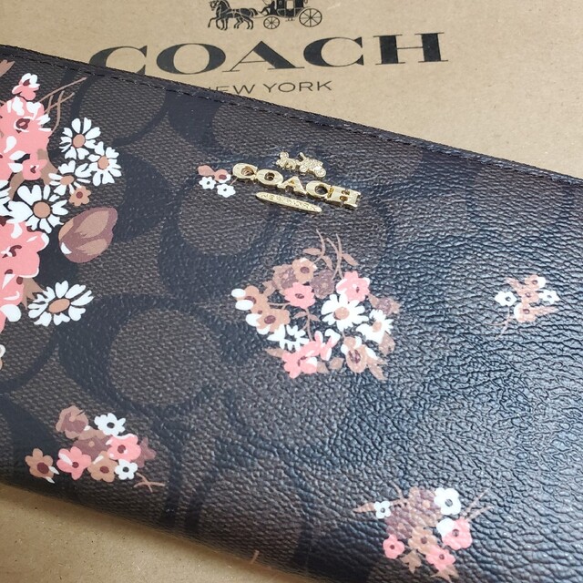 COACH 長財布 花柄 | hartwellspremium.com