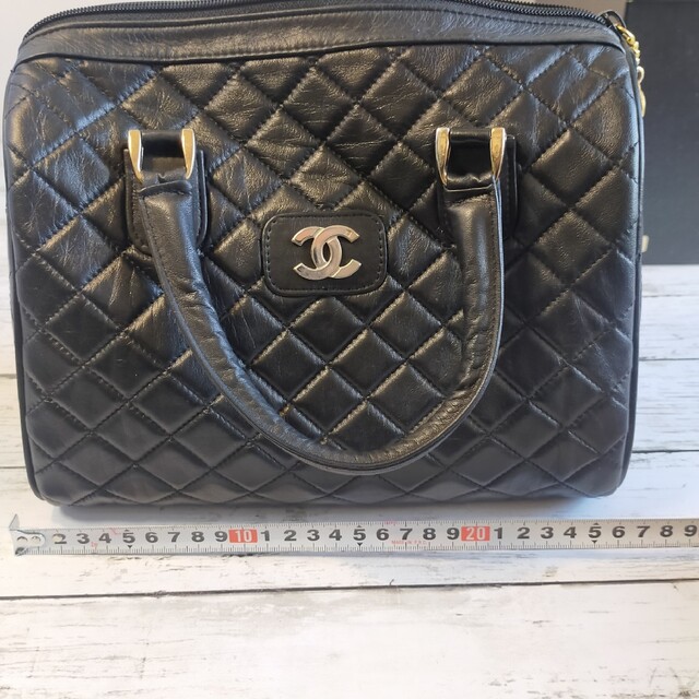 CHANEL(シャネル)のオールドシャネル マトラッセ ボストン 80年代のオールドシャネル レディースのバッグ(ボストンバッグ)の商品写真