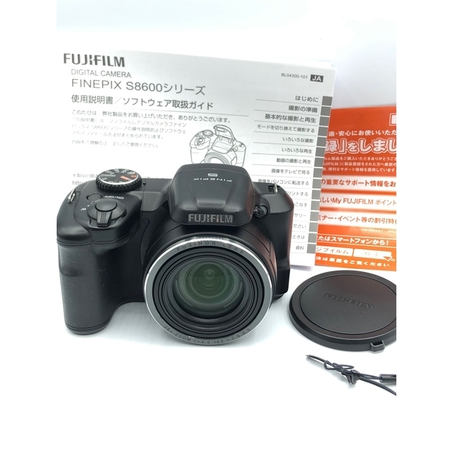 オリジナル FUJIFILM Finepix S8600B F FX-S8600 B カメラ