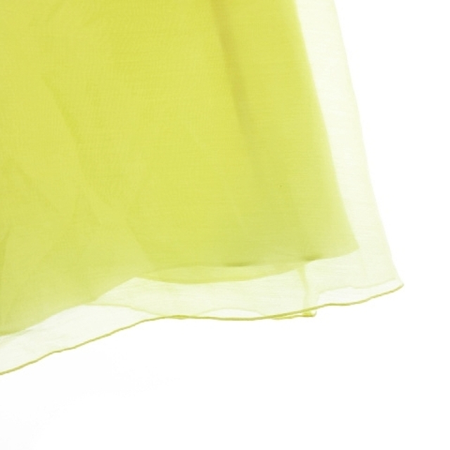 URBAN RESEARCH(アーバンリサーチ)のアーバンリサーチ スカート フレア ミモレ丈 ウエストゴム 無地 F 黄 レディースのスカート(ロングスカート)の商品写真
