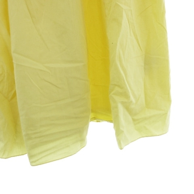 SLOBE IENA(スローブイエナ)のスローブ イエナ スカート フレア ミモレ丈 サイドファスナー 薄手 36 黄 レディースのスカート(ロングスカート)の商品写真