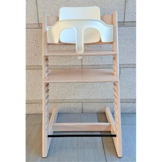 ストッケ(Stokke)の【良品】ストッケ　トリップトラップ　ＳN.６～　ベビーセット付(その他)