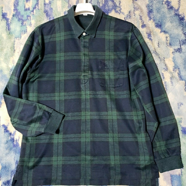 BURBERRY(バーバリー)のVintage burberry polo shirt pullover メンズのトップス(ポロシャツ)の商品写真