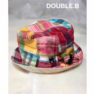 ダブルビー(DOUBLE.B)のダブルB   リバーシブル帽子　DOUBLE.B (帽子)