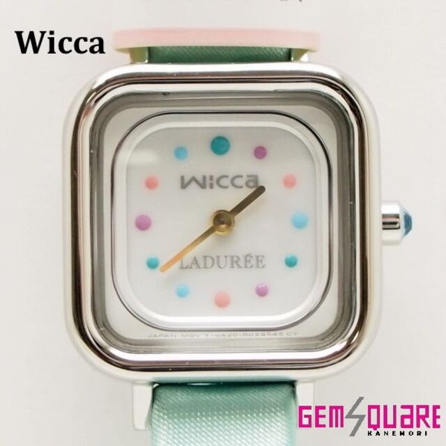 公式限定新作/送料無料 wicca × LADUREE コラボ限定モデル 腕時計