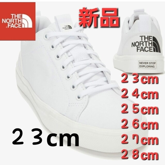 THE NORTH FACE ノースフェイス キャンバススニーカー 新品 23靴 ... THE NORTH FACE ノースフェイス スニーカー 23cm