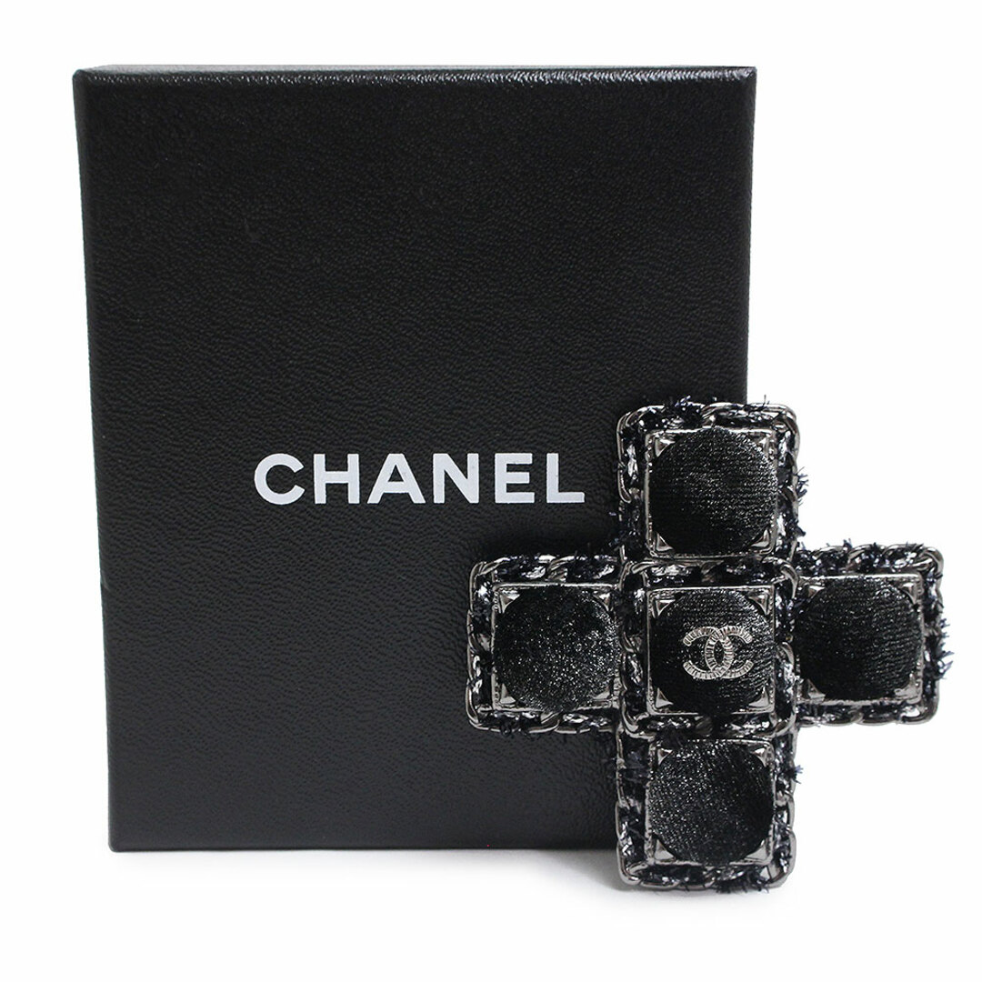 新品未使用　CHANEL チェーンブローチ　シルバー