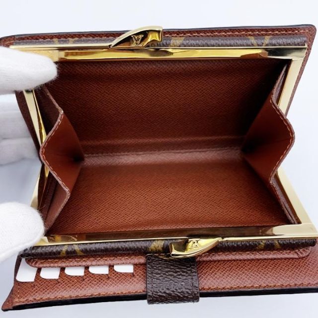 LOUIS VUITTON(ルイヴィトン)の超入手困難♪　ヴィトン財布　モノグラム　ポルトフォイユ　ヴィエノワ　がま口財布 レディースのファッション小物(財布)の商品写真