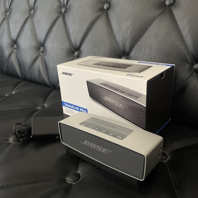 BOSE【美品】BOSE SoundLInk MINI +おまけ（専用付属品）