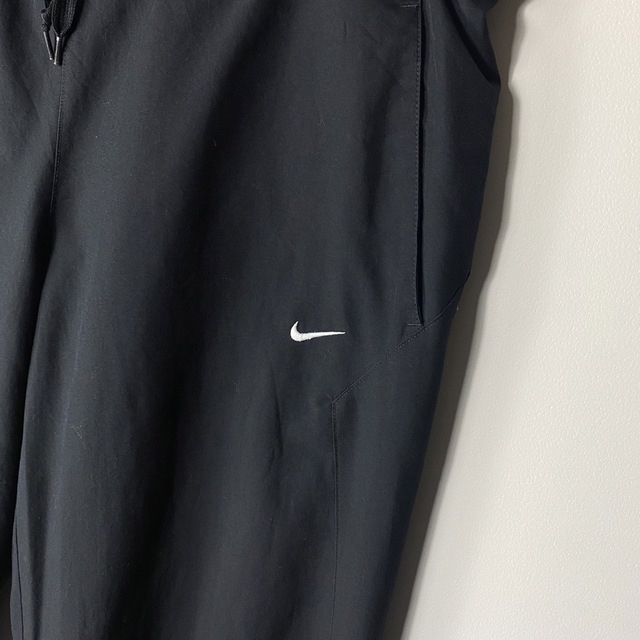 00s Nike テック ナイロン トラックパンツ ブラック 実寸XL〜 Y2K