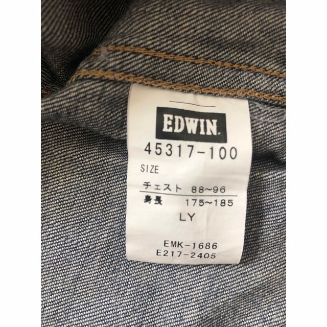 EDWIN(エドウィン)のEDWIN デニムシャツ L ブルー ウエスタンデニムシャツ メンズのトップス(シャツ)の商品写真