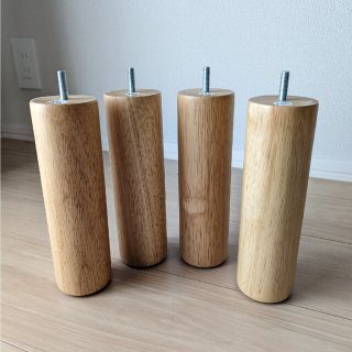 ムジルシリョウヒン(MUJI (無印良品))の無印良品 木製脚・２０ｃｍ／ナチュラル（Ｍ８）脚付マットレス用(その他)