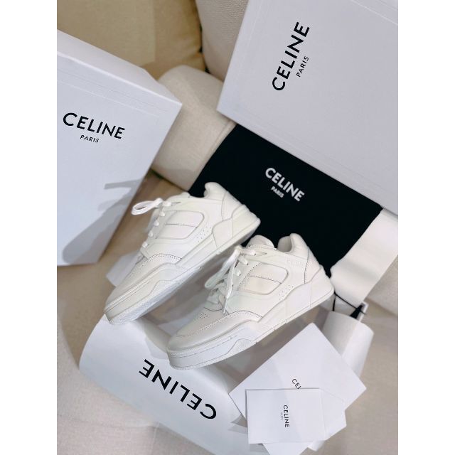 厚底 箱付 Celine セリーヌスニーカー レディース