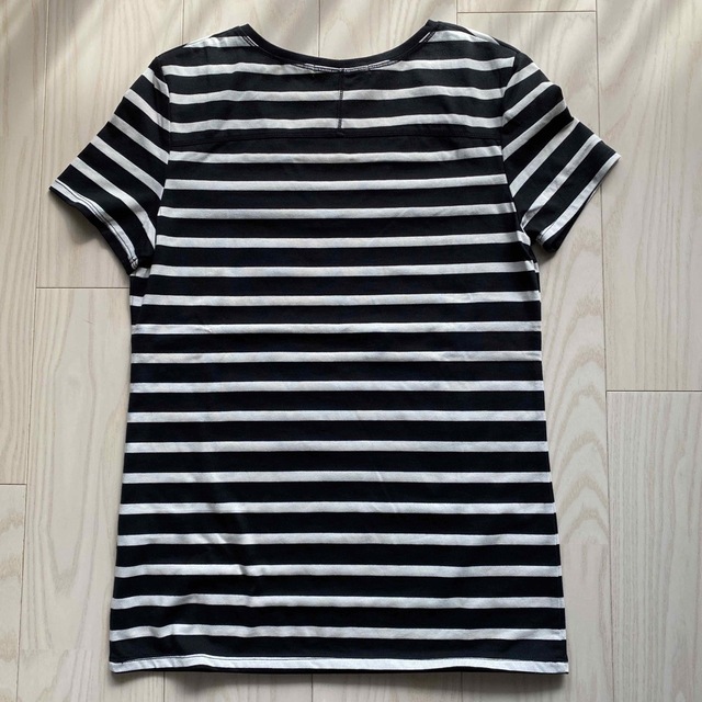 AZUL by moussy(アズールバイマウジー)の値下げ中❗️★新品未使用★  AZUL  ボーダー  Tシャツ レディースのトップス(Tシャツ(半袖/袖なし))の商品写真