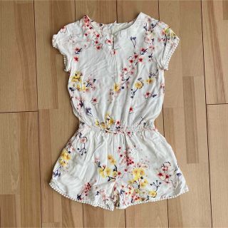 ザラキッズ(ZARA KIDS)のZARAkids  girls  サロペット　ワンピース　花(ワンピース)