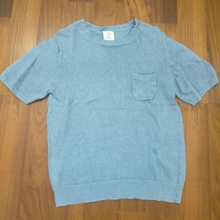 シップスジェットブルー(SHIPS JET BLUE)のSHIPS半袖ニットシャツ(Tシャツ/カットソー(半袖/袖なし))