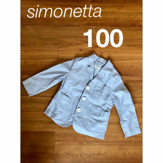 Simonetta(シモネッタ)のsimonetta シモネッタ　100㎝　ジャケット キッズ/ベビー/マタニティのキッズ服女の子用(90cm~)(ジャケット/上着)の商品写真