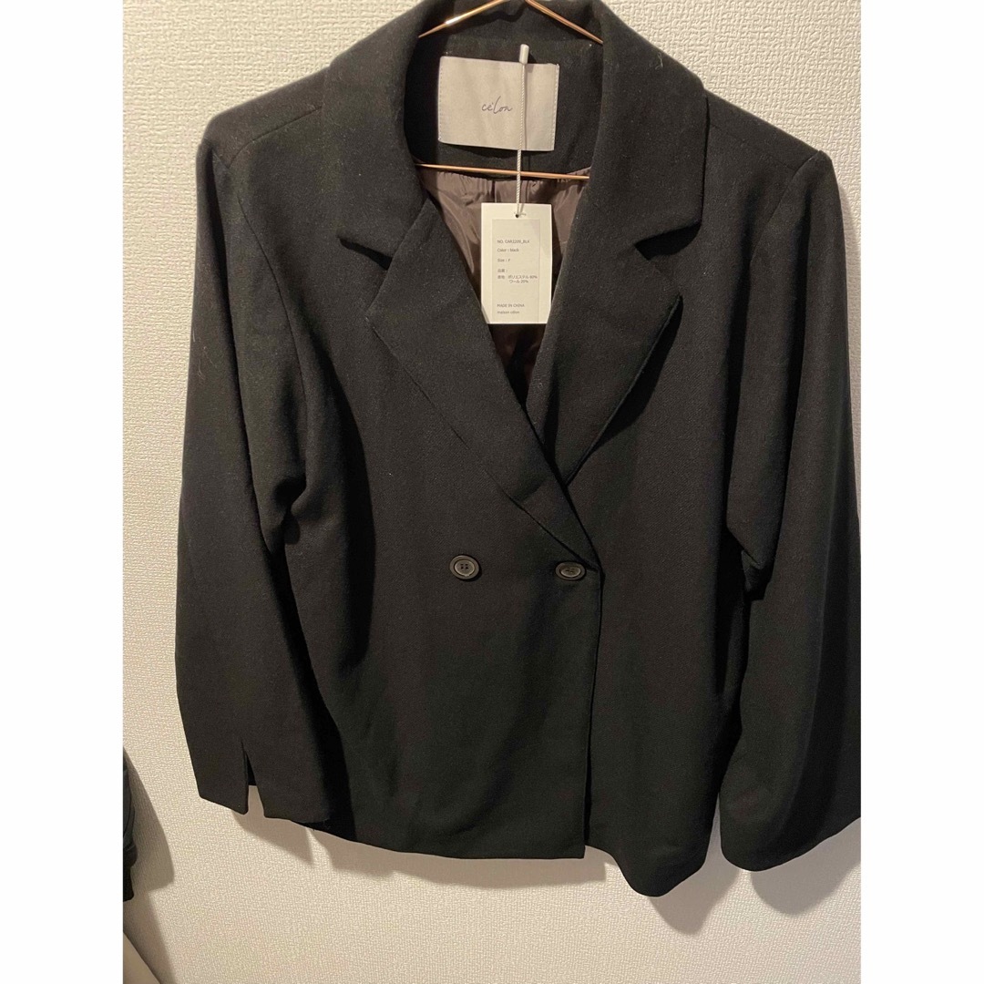 【celon】light wool over jacket