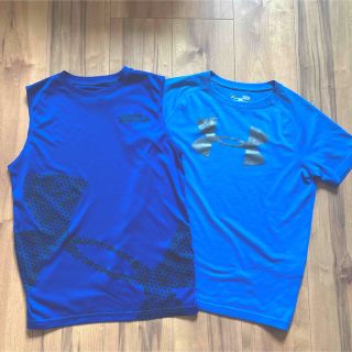 アンダーアーマー(UNDER ARMOUR)のアンダーアーマー YLG Tシャツ、タンクトップセット(Tシャツ/カットソー)