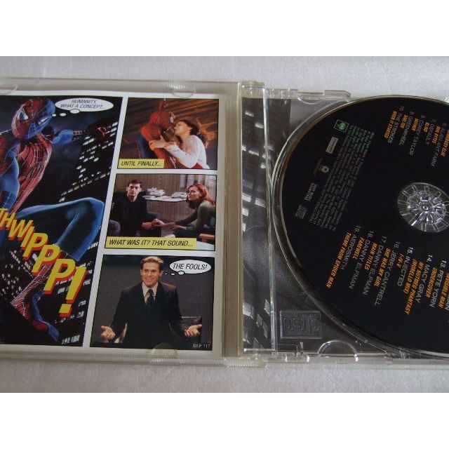 スパイダーマン　オリジナル・サウンドトラック　国内盤　SPIDER-MAN　O. エンタメ/ホビーのCD(映画音楽)の商品写真