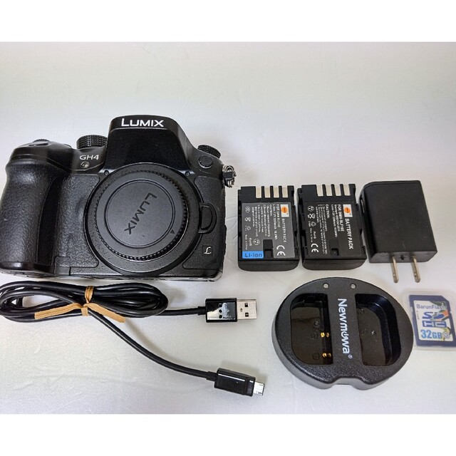 （岡田様専用）LUMIX DMC-GH4 V-LOG適用 4K 送料無料 スマホ/家電/カメラのカメラ(ミラーレス一眼)の商品写真