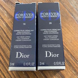 ディオール(Dior)のディオールスキン　フォーエヴァースキンコレクト コンシーラー  試供品  ✖️2(コンシーラー)