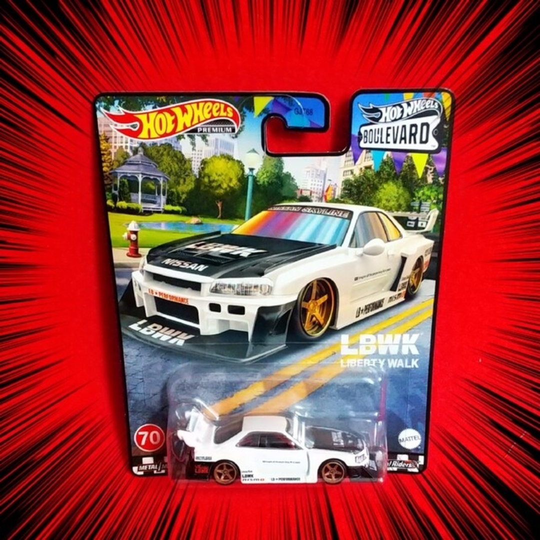ホットウィールブールバード LB☆ WORKSスカイラインGT-R(R-34 ホットウィールブールバード LB☆ WORKSスカイラインGT-R(R-34
