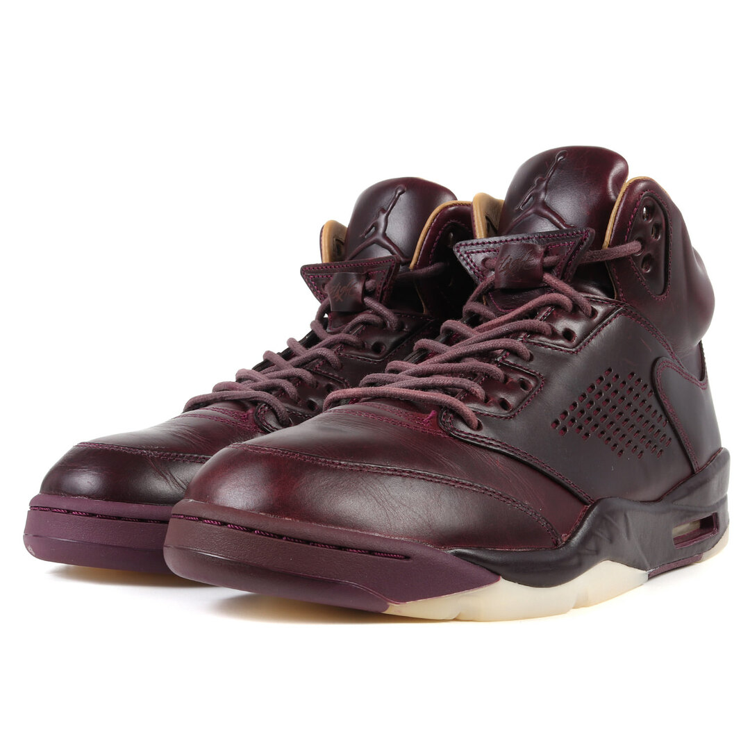 NIKE ナイキ AIR JORDAN 5 RETRO PREM WINE (881432-612) 2017年 エアジョーダン5 レトロ プレミアム  ワイン ボルドー サイズ：US11 29.0cm スニーカー 【メンズ】【中古】【美品】