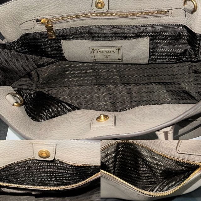 美品☆ プラダ ヴィッテロダイノ 2way ハンドバッグ BN2545