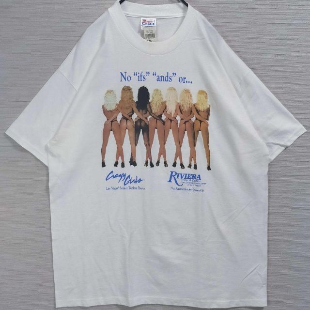 新品 2XL Crazy Girls クレイジーガールズ Tシャツ 白 90s | www