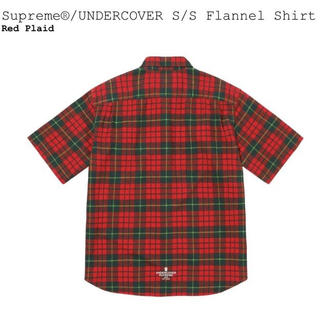 M Supreme UNDERCOVER S/S Flannel Shirt 1