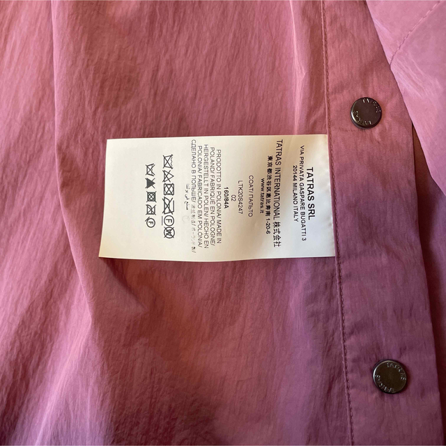 新品 タトラス モッズコート ピンク | tspea.org