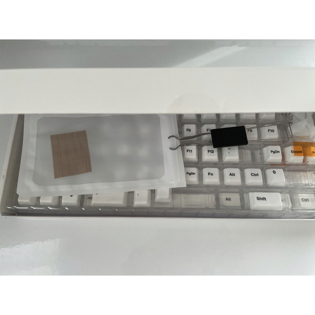 CERAKEY セラミックキーキャップ 刻印 ホワイト - plastmix.pl