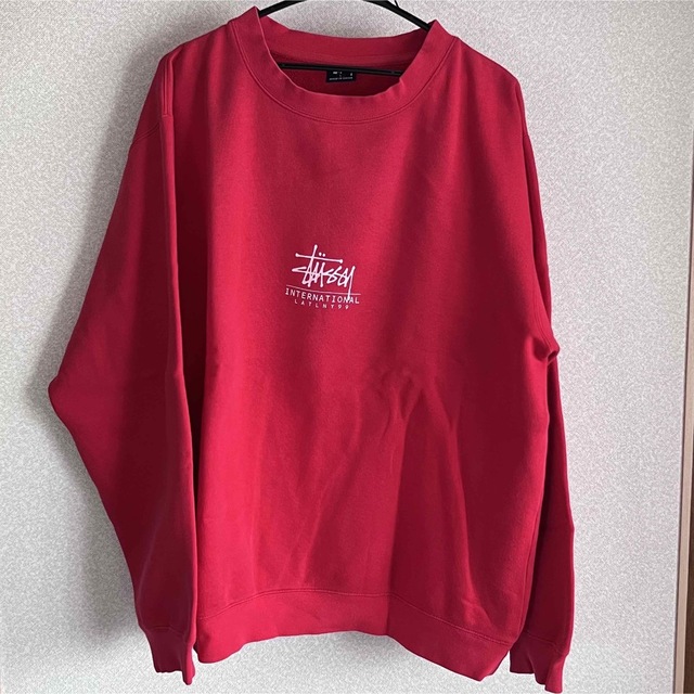 90s 後期 紺タグ stussy ワールドツアー スウェット トレーナー L