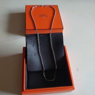 エルメス(Hermes)のエルメス HEMES ネックレスチェーン　925 (シルバー)50cm(ネックレス)