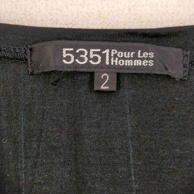 5351 POUR LES HOMMES(ゴーサンゴーイチプールオム)の5351 POUR LES HOMMES(ゴーサンゴーイチプールオム) メンズ メンズのトップス(Tシャツ/カットソー(半袖/袖なし))の商品写真